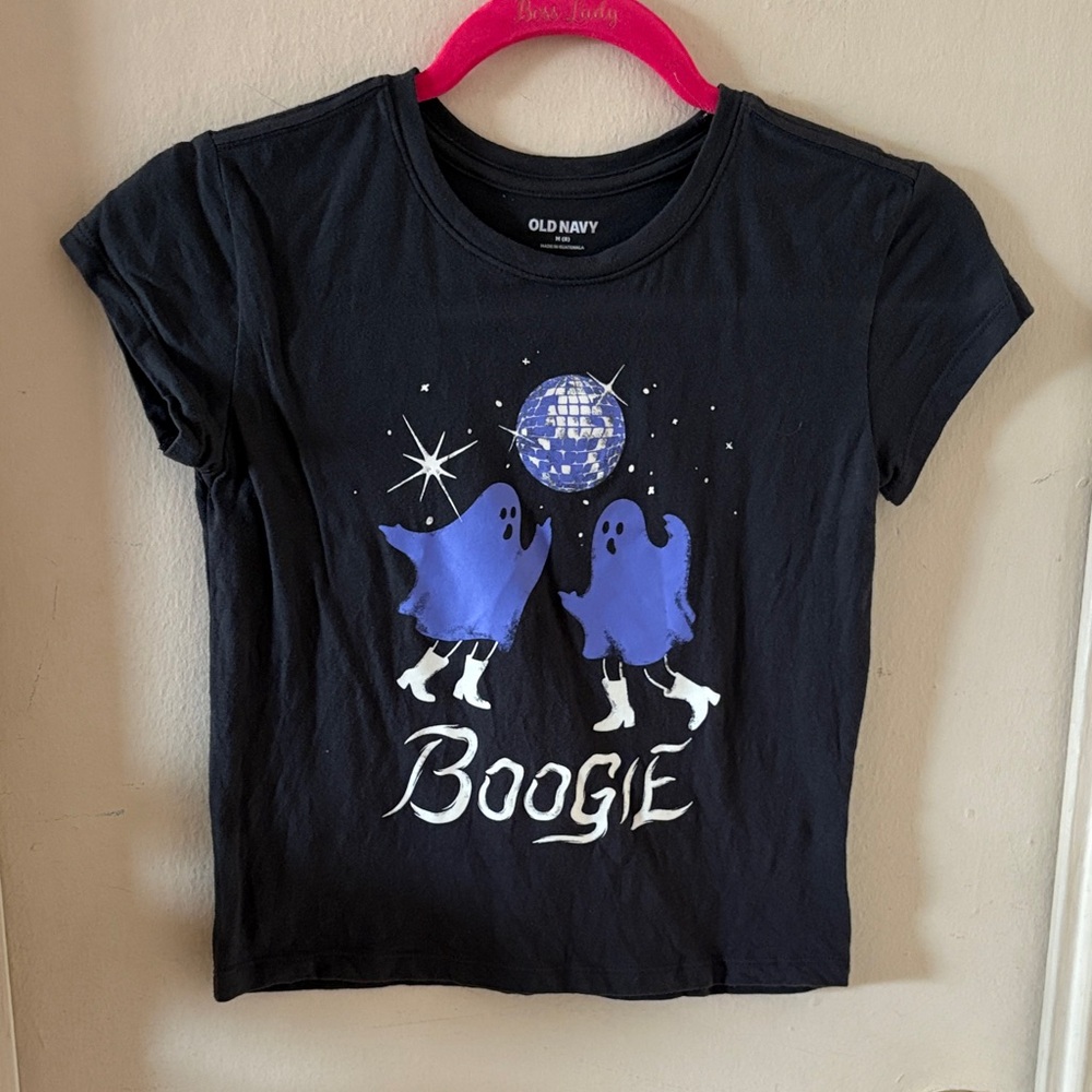 Kid’s Old Navy Cute “Boogie” Dancing Ghost Graphic T-shirt